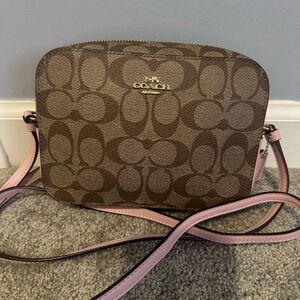 Coach signature mini camera bag